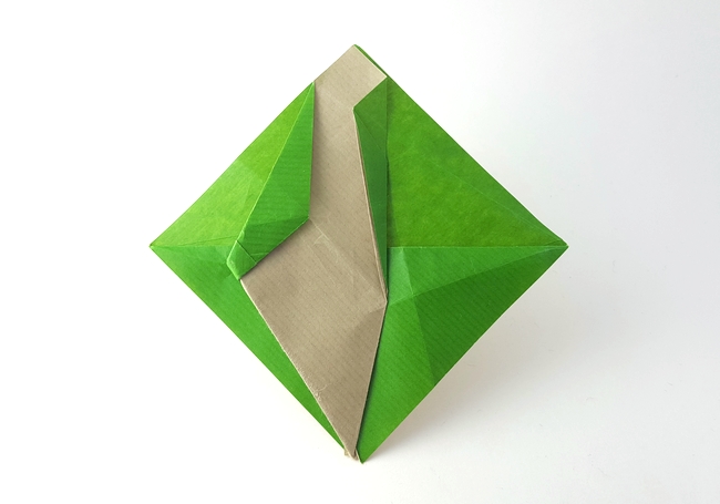 Origami OrigamIsrael logo by Shai Seger folded by Gilad Aharoni