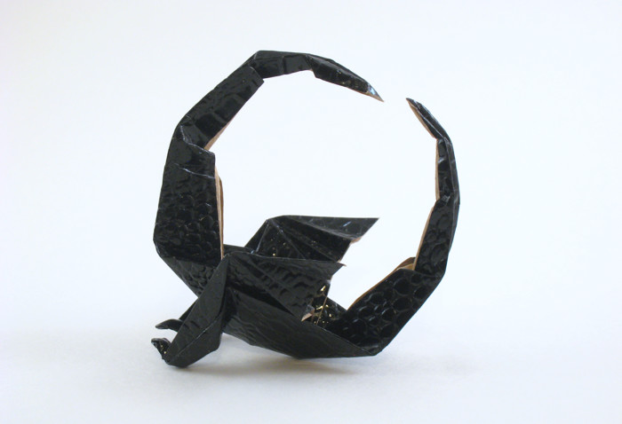 Origami Ouroboros by Robert Neale folded by Gilad Aharoni