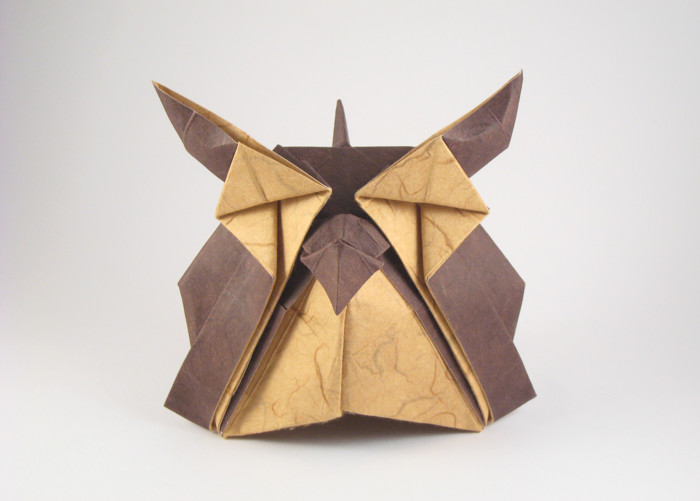 Origami Owl by Jacky Chan folded by Gilad Aharoni