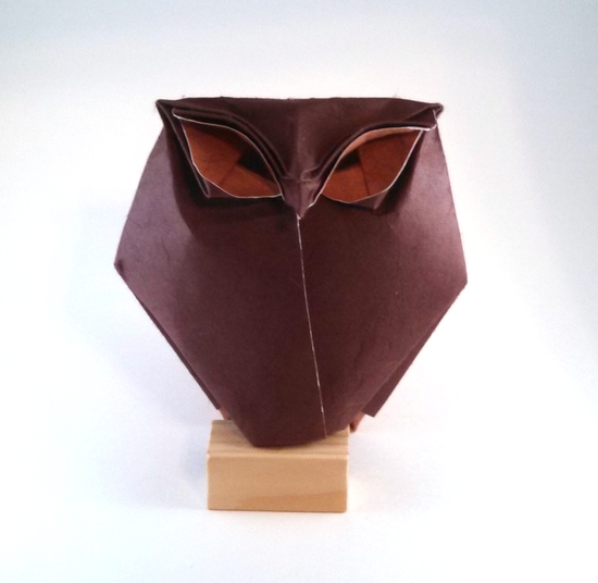 Origami Owl by Hoang Tien Quyet folded by Gilad Aharoni