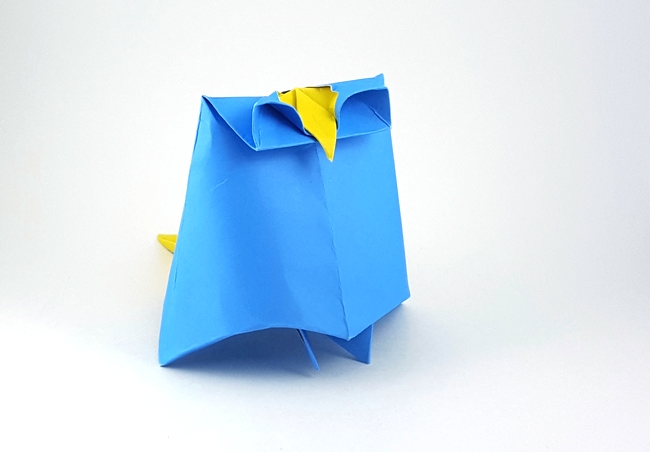 Origami Owl by Jun Maekawa folded by Gilad Aharoni