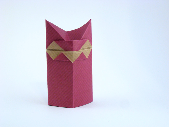 Origami Owl by Giovanni Maltagliati folded by Gilad Aharoni