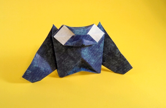 Origami Owl - oligami by Edward Megrath folded by Gilad Aharoni