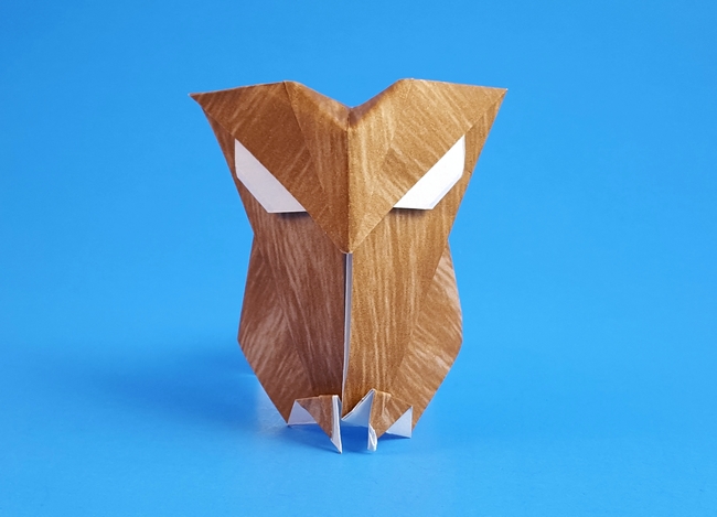 Origami Owl by Robert Neale folded by Gilad Aharoni