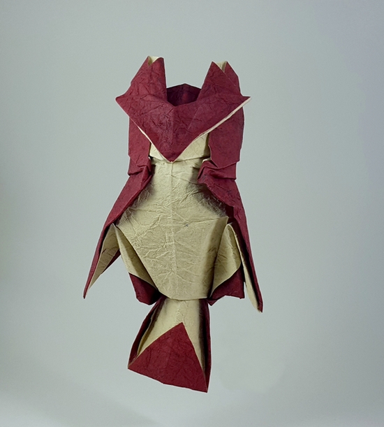 Origami Owl by Brians Tjipto Meidianto folded by Gilad Aharoni