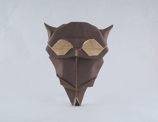 Origami Owl by Akira Yoshizawa folded by Gilad Aharoni