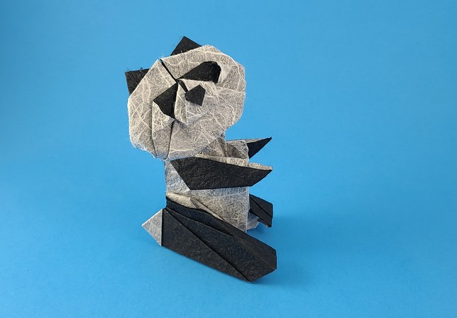 Origami Panda by Oriol Esteve folded by Gilad Aharoni