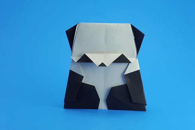 Origami Panda by Marc Kirschenbaum folded by Gilad Aharoni