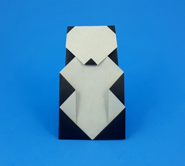 Origami Panda by Francesco Miglionico folded by Gilad Aharoni