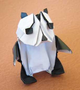 Origami Panda by Didier Piguel folded by Gilad Aharoni