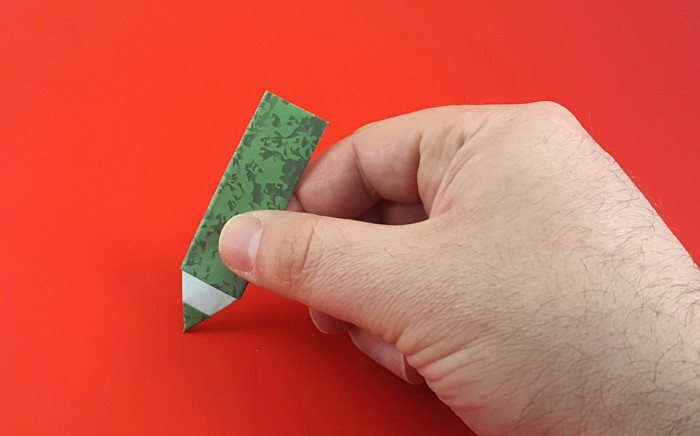 Origami Pencil by Masamichi Noma folded by Gilad Aharoni
