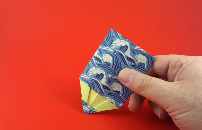 Origami Pencil by Takenao Handa folded by Gilad Aharoni