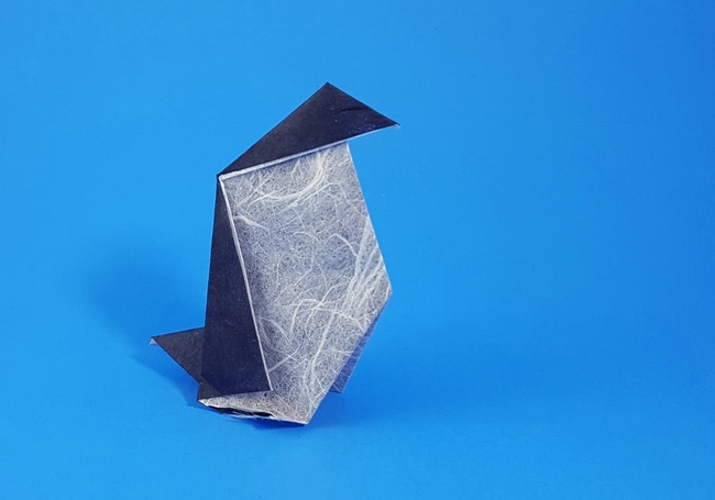 Origami Penguin by Michael G. LaFosse folded by Gilad Aharoni