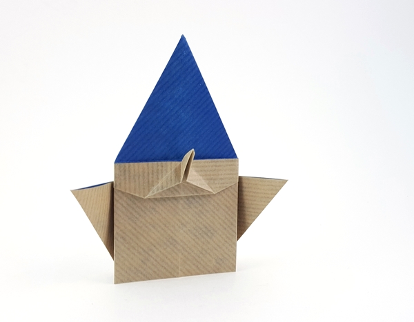 Origami Pinocchio by Daniela Carboni folded by Gilad Aharoni