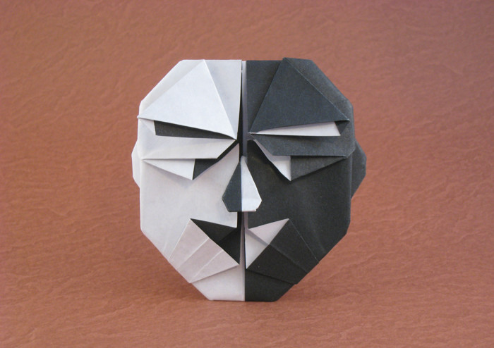 Origami No to Racism by Fernando Gilgado Gomez folded by Gilad Aharoni
