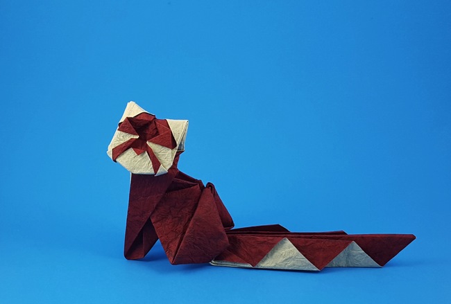 Origami Red panda by Oriol Esteve folded by Gilad Aharoni