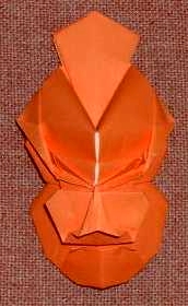 Origami Rikishi - Bodyguard by Tomoko Fuse folded by Gilad Aharoni