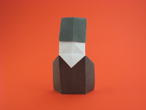 Origami Russian by David Petty folded by Gilad Aharoni