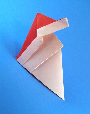 Origami Santa Claus - 7 RAT Santa by Rikki Donachie folded by Gilad Aharoni