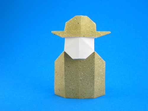Origami Scoutmaster by David Petty folded by Gilad Aharoni