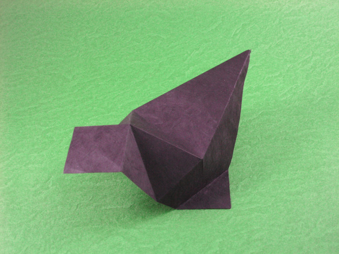 Origami Seal by Kunihiko Kasahara folded by Gilad Aharoni