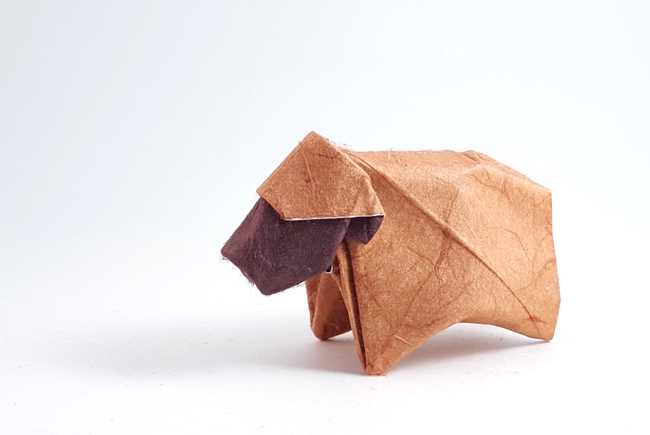 Origami Sheep by Yoo Tae Yong folded by Gilad Aharoni