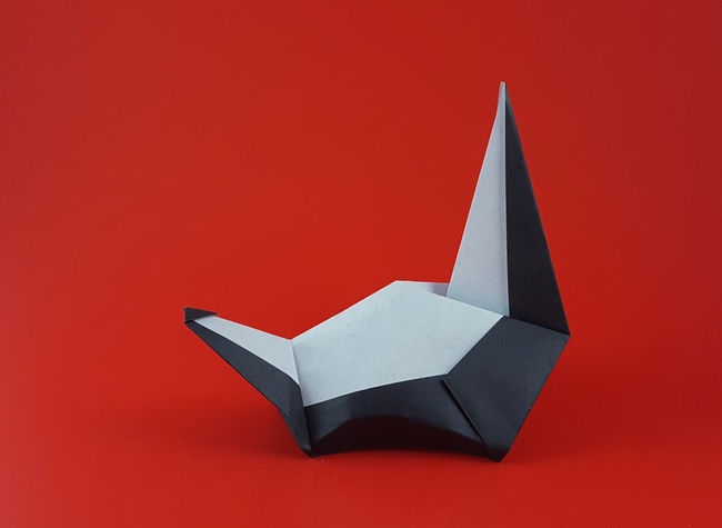 Origami Skunk by Michael G. LaFosse folded by Gilad Aharoni