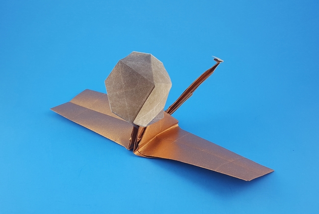 Origami Space probe by John Szinger folded by Gilad Aharoni