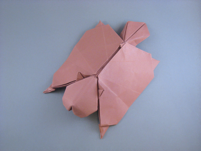 Origami Flying squirrel by Gen Hagiwara folded by Gilad Aharoni