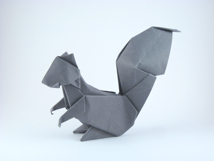 Origami Squirrel by Gen Hagiwara folded by Gilad Aharoni