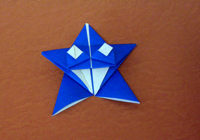 Origami Twinkle star by Go Kinoshita folded by Gilad Aharoni