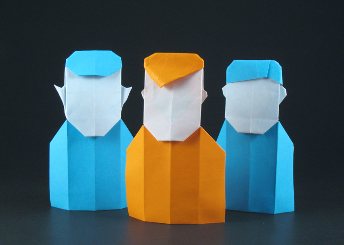 Origami Star Trek by Gilad Aharoni folded by Gilad Aharoni