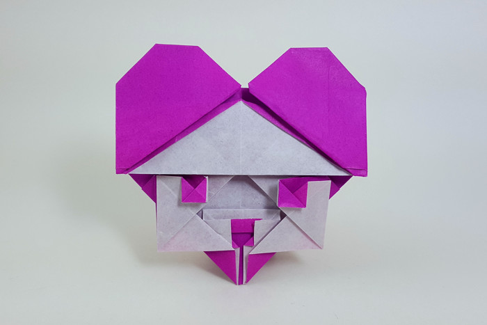 Origami Stay Home Stay Alive by Sampreet Manna folded by Gilad Aharoni