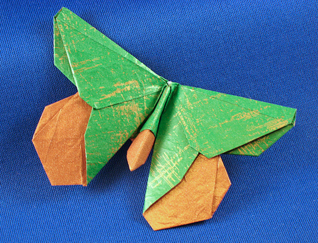 Origami Butterfly - Temko by Michael G. LaFosse folded by Gilad Aharoni