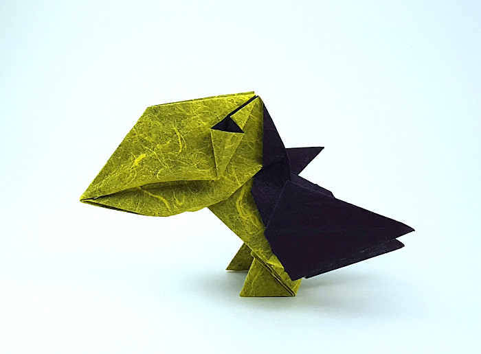 Origami Toucan by Marc Kirschenbaum folded by Gilad Aharoni