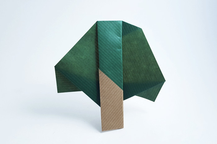 Origami Tree by Marc Kirschenbaum folded by Gilad Aharoni