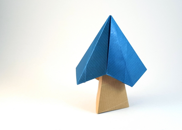 Origami Tree by Miyajima Noboru folded by Gilad Aharoni