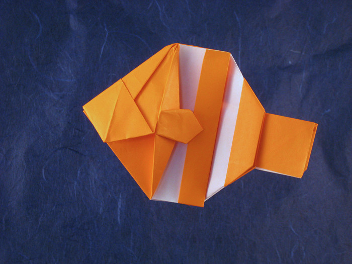 Origami Tropical fish by Seo Won Seon (Redpaper) folded by Gilad Aharoni