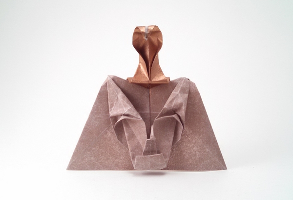 Origami Tutankhamun by Kawai Toyoaki folded by Gilad Aharoni