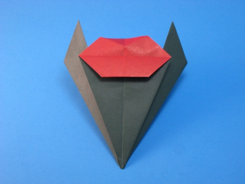 Origami Two lips by Michael G. LaFosse folded by Gilad Aharoni