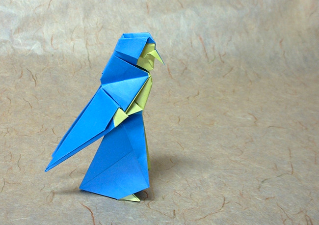 Origami Witch by Seiji Nishikawa folded by Gilad Aharoni