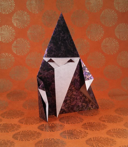 Origami Wizard by Hideo Komatsu folded by Gilad Aharoni