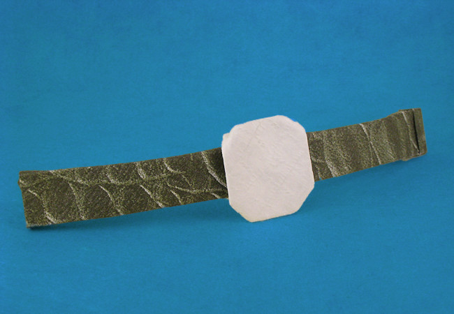 Origami Wristwatch by David Shall folded by Gilad Aharoni