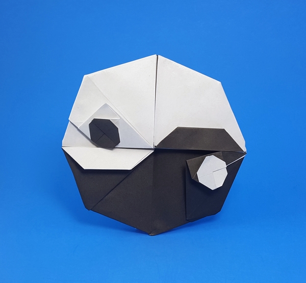 Origami Yin Yang by Hadi Tahir folded by Gilad Aharoni
