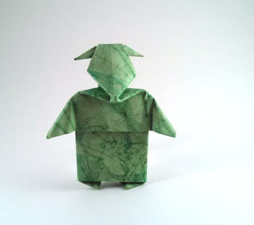Origami Yoda by Chris Alexander folded by Gilad Aharoni