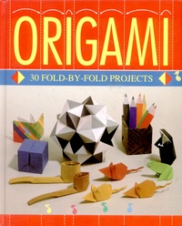 Origami - 30 fold-by-fold projects book cover