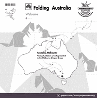 Folding Australia 2003 book cover