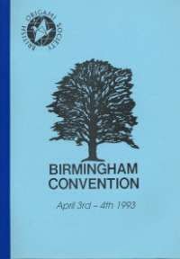 BOS Convention 1993 Spring book cover