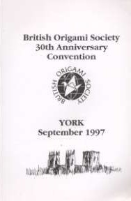 Cover of BOS Convention 1997 Autumn