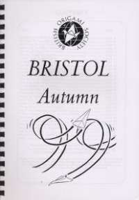 Cover of BOS Convention 1999 Autumn
